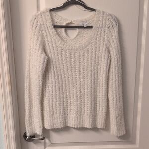 dELiA*s Cream Textured Sweater